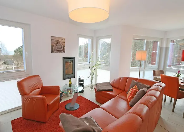 شقة Strandvilla - Wg 26 Mit Meerblick, Kamin, Sauna, Whirlpool بابي