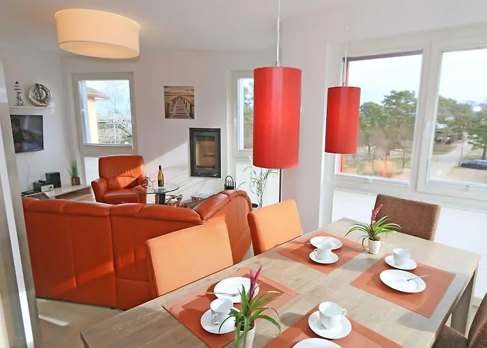 Strandvilla - Wg 26 Mit Meerblick, Kamin, Sauna, Whirlpool شقة بابي