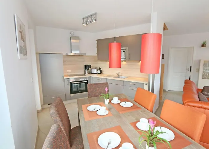 شقة Strandvilla - Wg 26 Mit Meerblick, Kamin, Sauna, Whirlpool *