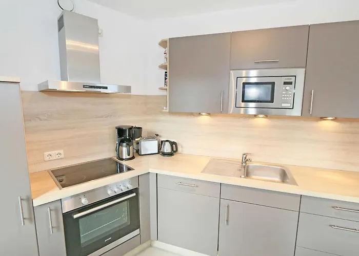 شقة Strandvilla - Wg 26 Mit Meerblick, Kamin, Sauna, Whirlpool *